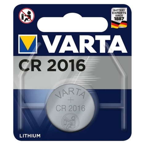Varta 6016 - 1 бр. Литиева батерия CR2016 3V