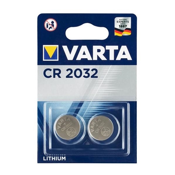 Varta 6032101402 - 2 бр. литиева кръгла батерия ELECTRONICS CR2032 3V