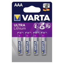 Varta 6103301404 - 4 бр. литиева батерия ULTRA AAA 1,5V