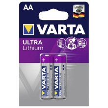 Varta 6106 - 2 бр. Литиева батерия ULTRA AA 1,5V