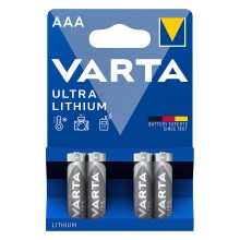 Varta 6106301404 - 4 бр. литиеви батерии ULTRA AA 1,5V