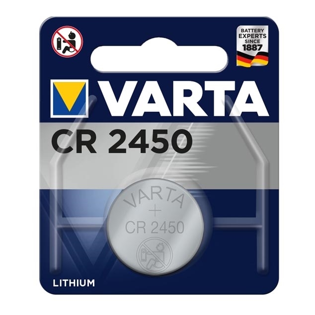 Varta 6450 - 1 бр Литиева батерия CR2450 3V