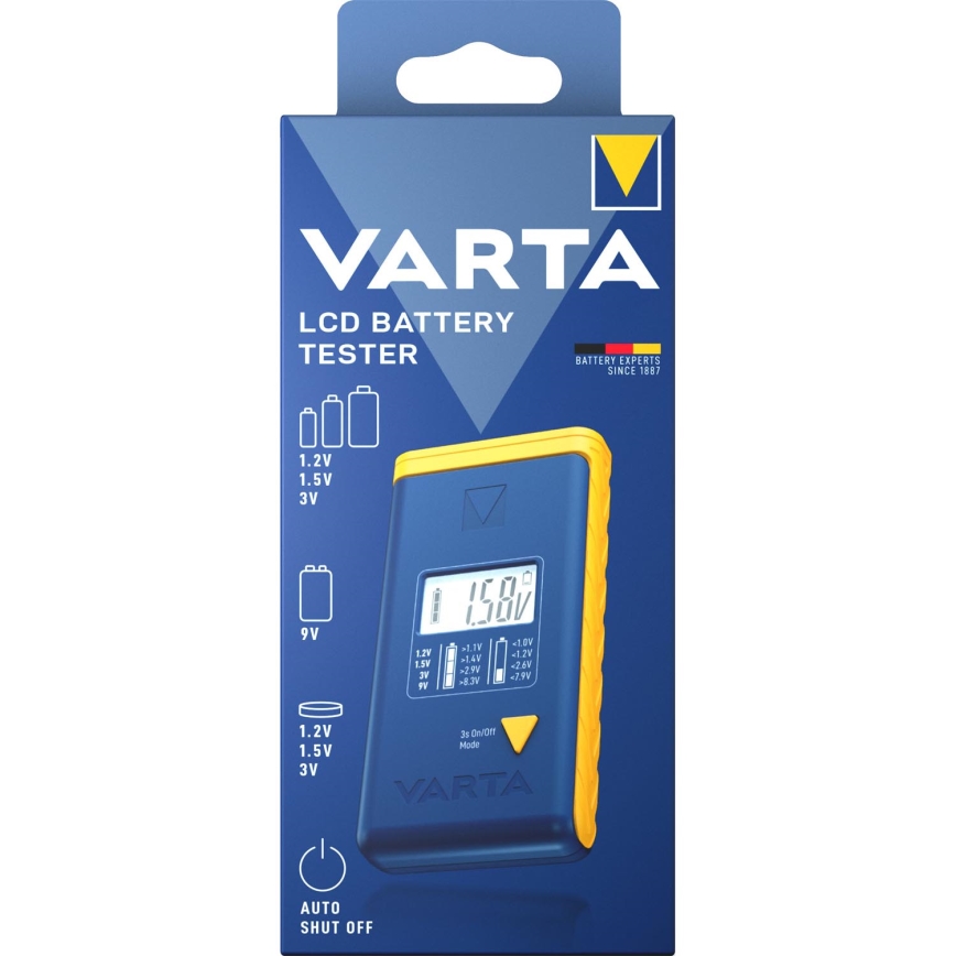Varta 893101111 - Тестер за батерии 3V