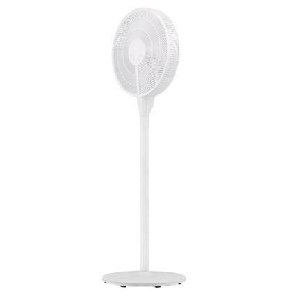 Вентилатор на стойка 25W/230V 130 см бял + дистанционно управление