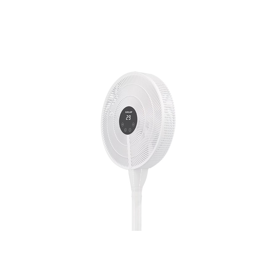 Вентилатор на стойка 25W/230V 130 см бял + дистанционно управление