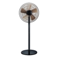 Вентилатор на стойка 60W/230V 126 cm златист/черен