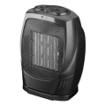 Вентилатор с керамичен нагревател RIN 1500W/230V, черен