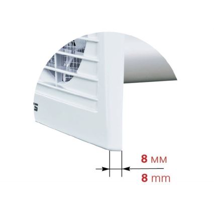 Вентилатор VENTS 100 SL 9006