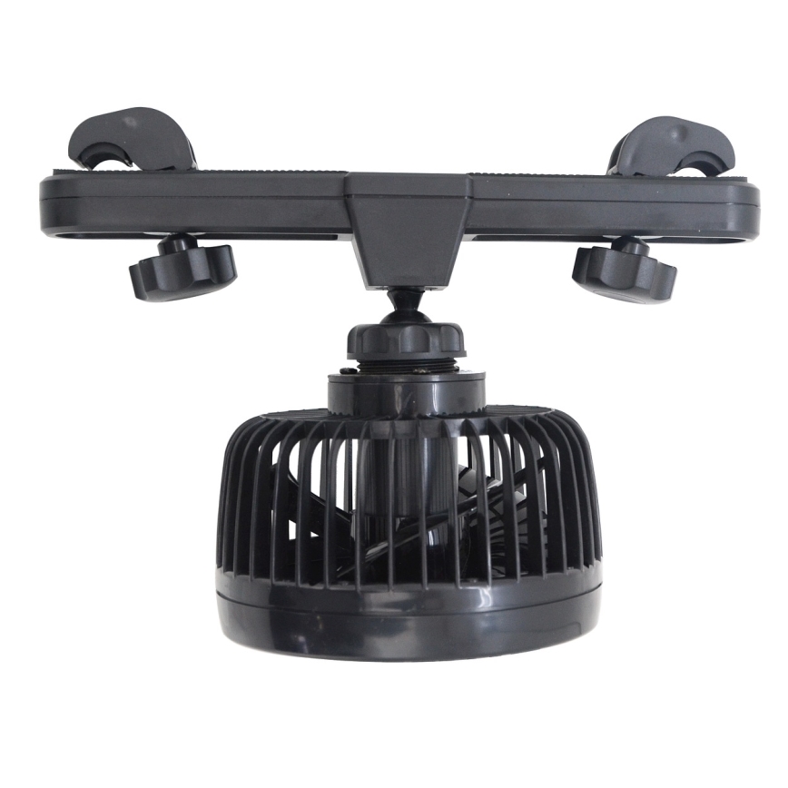 Вентилатор за облегалка в кола 4W/12V черен