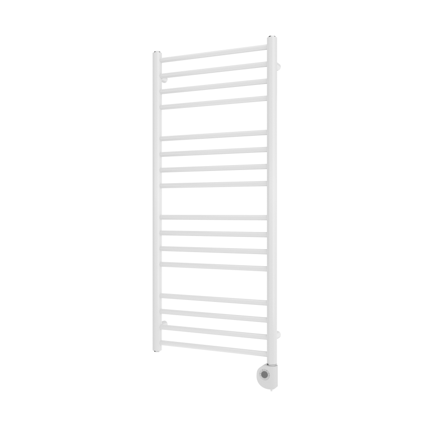 Vertaduro - банен радиатор с термостат SIMONE 400 W 114 x 50 см бял