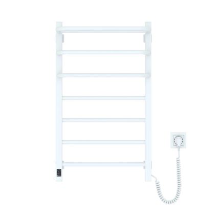 Vertaduro - Електрически сушилник за кърпи с термостат DOR 155W/230V 80x48 cm IP44 бял десен