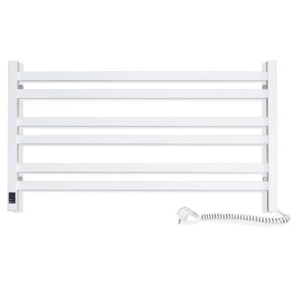 Vertaduro - Електрически сушилник за кърпи с термостат AVA 181W/230V 50x90 cm IP44 бял, десен