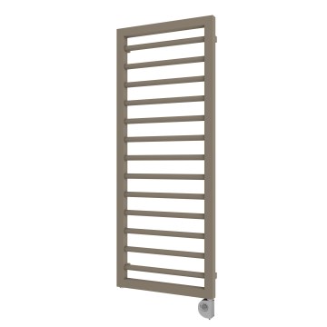Vertaduro - Радиатор за баня ADEL с термостат, 600W, 128x50 см, таупе