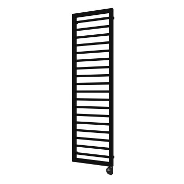 Vertaduro - Радиатор за баня с термостат ADEL 600 W 172 x 50 см черен
