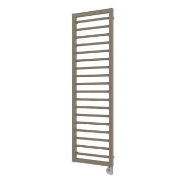 Vertaduro - Радиатор за баня с термостат ADEL 600 W 172x50 см таупе