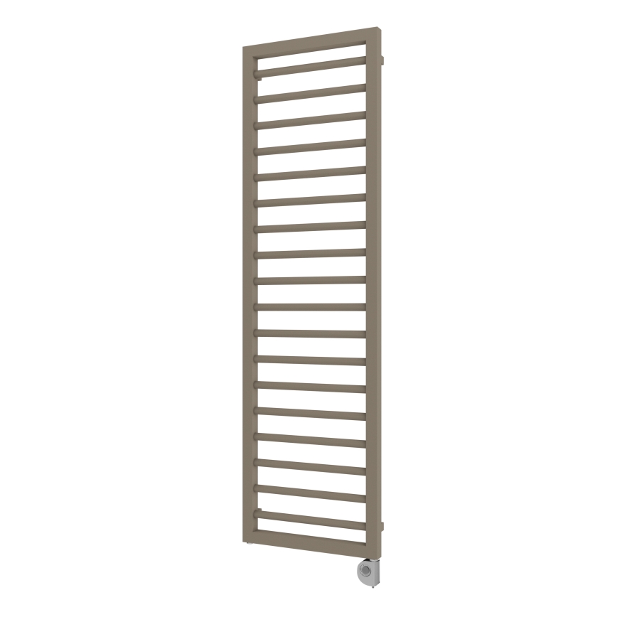 Vertaduro - Радиатор за баня с термостат ADEL 600 W 172x50 см таупе