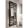 Vertaduro - Радиатор за баня с термостат ADEL 600W 128x50 см черен