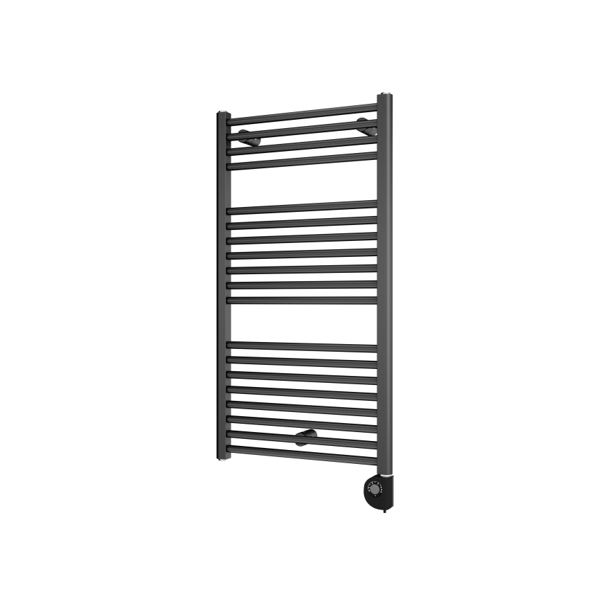 Vertaduro - Радиатор за баня с термостат DENISE 400 W 94 x 50 см антрацит