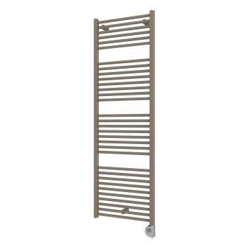 Vertaduro - Радиатор за баня с термостат DENISE 600W 154x50 см таупе
