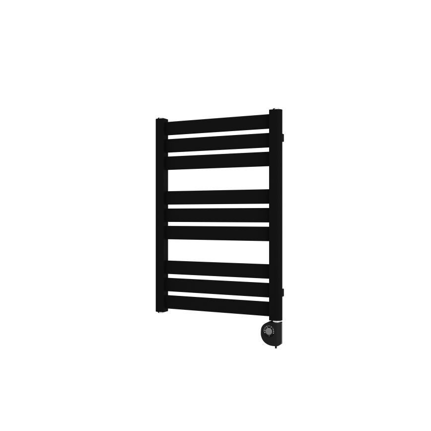 Vertaduro - Радиатор за баня с термостат LUCY 400W 73x50 см черен