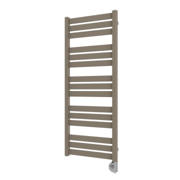 Vertaduro - Радиатор за баня с термостат LUCY 600W 125x50 cm таупе