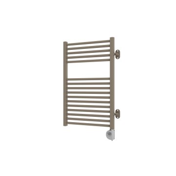 Vertaduro - Радиатор за баня с термостат MEG 400W 78x50 cm taupe