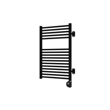 Vertaduro - Радиатор за баня с термостат MEG 400W 78x50 см черен