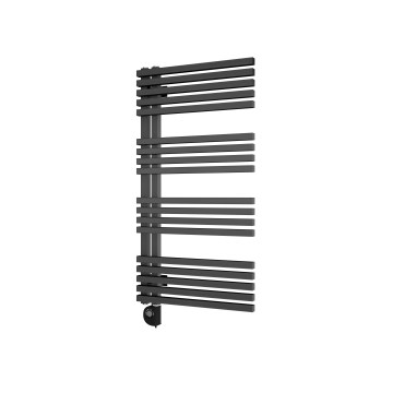 Vertaduro - Радиатор за баня с термостат MICHELLE 600W 97x50 cm антрацит