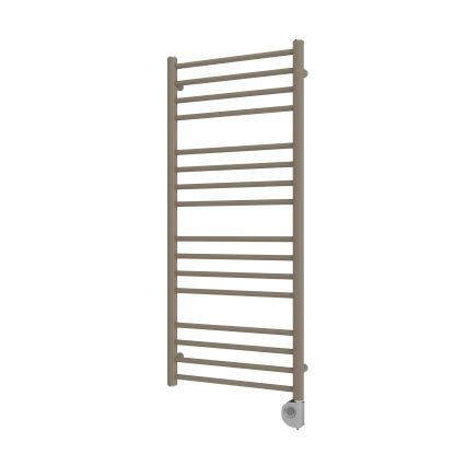 Vertaduro - Радиатор за баня с термостат SIMONE 400W 114x50 cm taupe