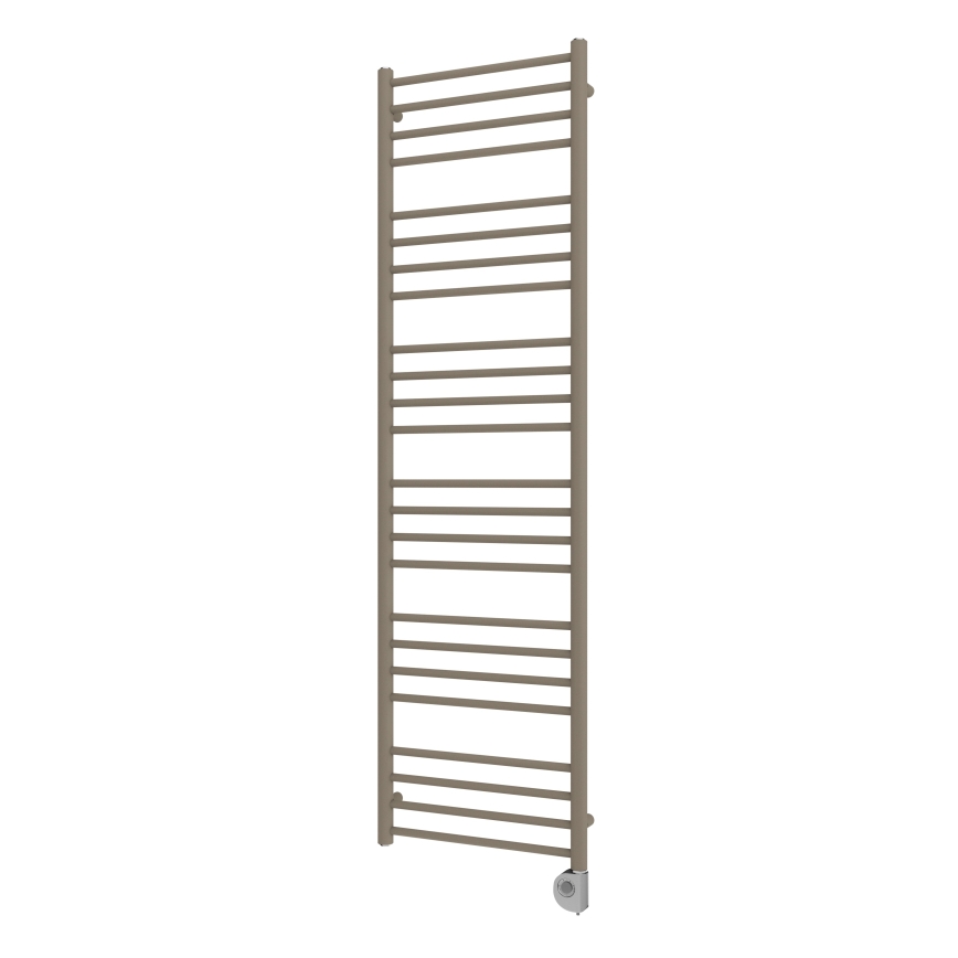 Vertaduro - Радиатор за баня с термостат SIMONE 600W 174x50 cm таупе