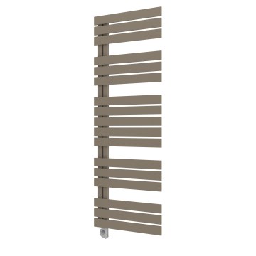 Vertaduro - Радиатор за баня с термостат ZIVA, 800 W, 177 x 50 см, таупе