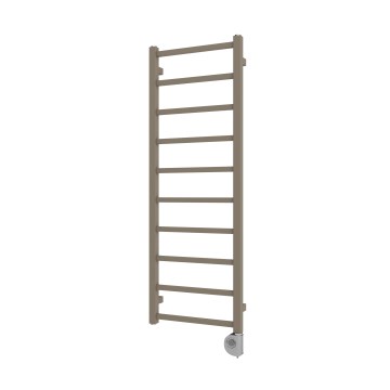 Vertaduro - Радиатор за баня с термостат ZOE 400W 114x40 cm таупе