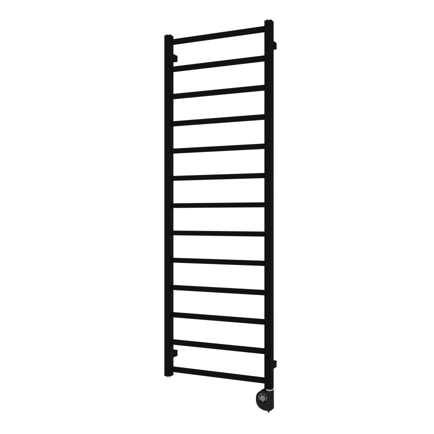 Vertaduro - Радиатор за баня с термостат ZOE 400W 150x50 cm черен