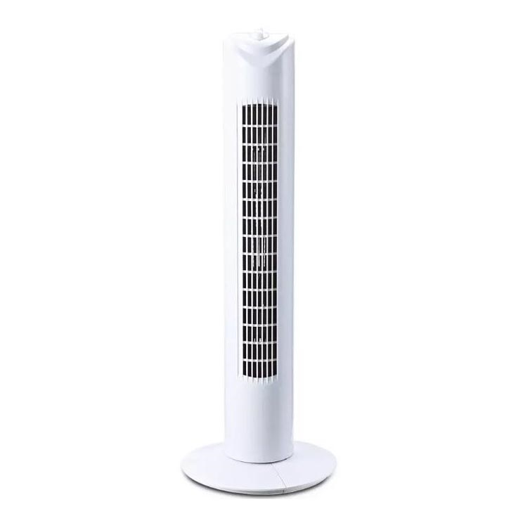 Вертикален вентилатор с таймер 45W/230V бял