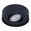 Вградена точкова лампа NUSA 1xGU5,3/MR16/50W/12V кръгла черна