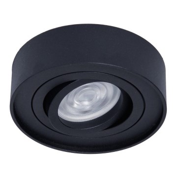 Вградена точкова лампа NUSA 1xGU5,3/MR16/50W/12V кръгла черна