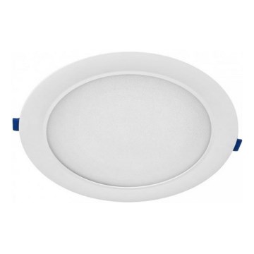 Вградено LED осветително тяло SIGARO LED/18W/230V 3000/4000/6500K Ø 22 см, бяло