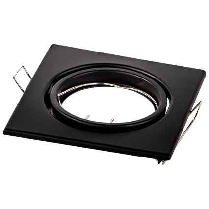 Вградено осветително тяло 1xGU10/MR16/10W/230V 9x9 cm черно
