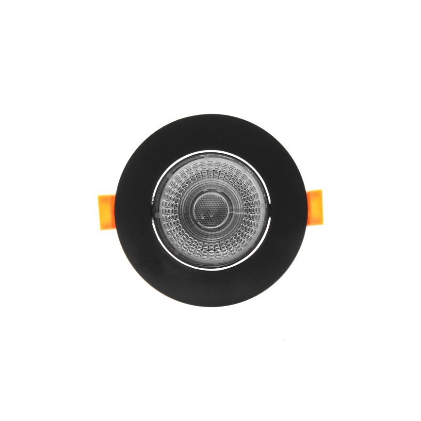 Вградено таванно осветително тяло BRINO LED/3/5/7W/230V 3000/4000/6500K черно