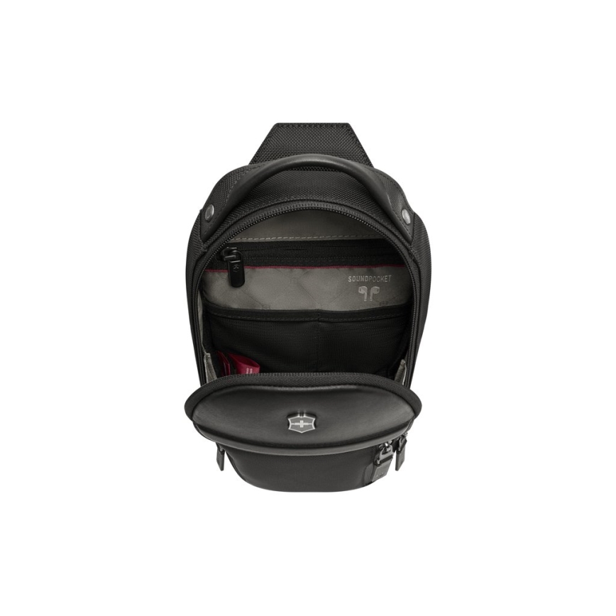 Victorinox - Чанта през рамо Architecture Urban2 2 л черна