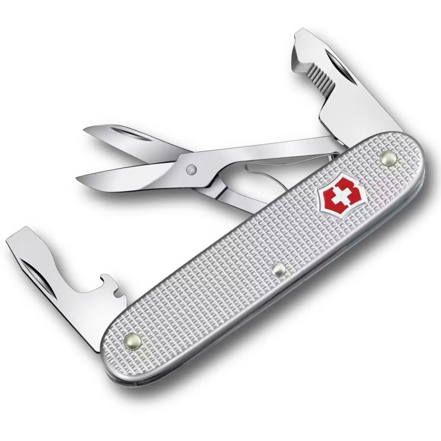 Victorinox - Многофункционален джобен нож COMPANION SLIM ALOX 9,3 см / 6 функции сребрист