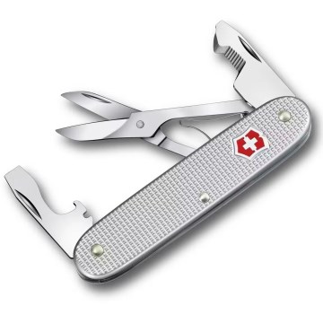 Victorinox - мултифункционален джобен инструмент COMPANION SLIM ALOX 9,3 см/6 функции сребрист