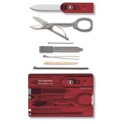 Victorinox - Мултифункционален комплект 10 функции червен