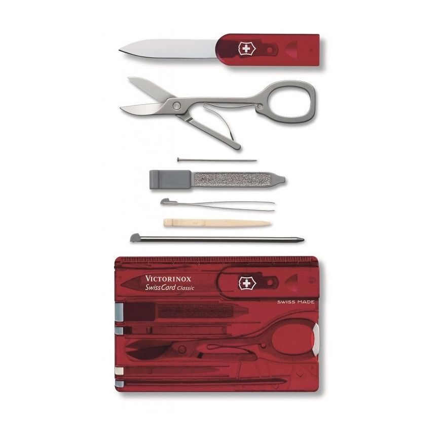 Victorinox - Мултифункционален комплект 10 функции червен
