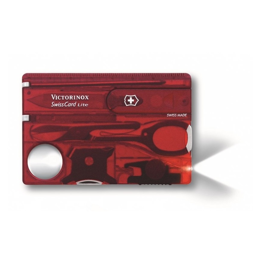 Victorinox - Мултифункционален комплект 13 функции червен