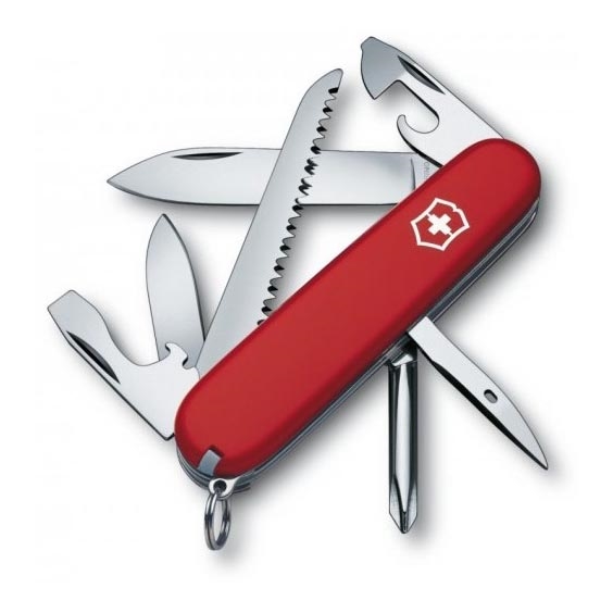 Victorinox - Мултифункционално джобно ножче 9,1 cм/13 функции червено