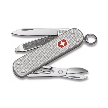 Victorinox - Мултифункционално джобно ножче CLASSIC ALOX 5,8 см/5 функции сребрист