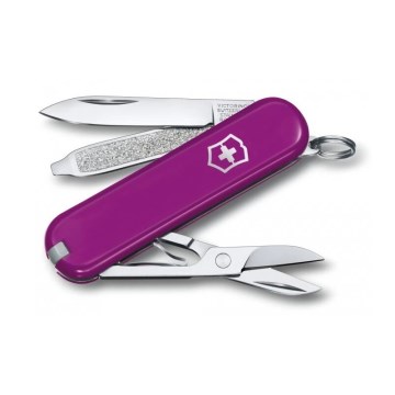 Victorinox - Мултифункционално джобно ножче CLASSIC SD 5,8 см/7 функции лилав