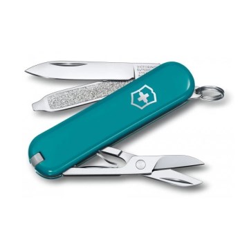Victorinox - Мултифункционално джобно ножче CLASSIC SD 5,8 см/7 функции тюркоаз