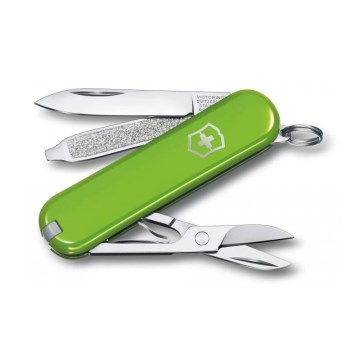 Victorinox - Мултифункционално джобно ножче CLASSIC SD 5,8 см/7 функции зелен